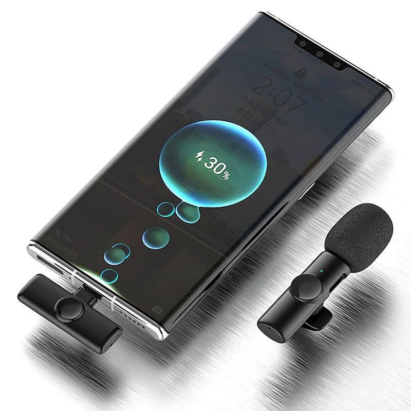 

Wireless Microphone Lapel Gaming Live Streaming Bluetooth Speaker MIC Sound Karaoke MINI Gamer Microphone Youtube Premium E60
