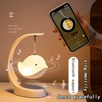 2022 LED Night Light Bluetooth Speaker Music Light 7 Colors Lamp Home Bedroom Decoration Christmas Girl Gift Valentine's Daygift