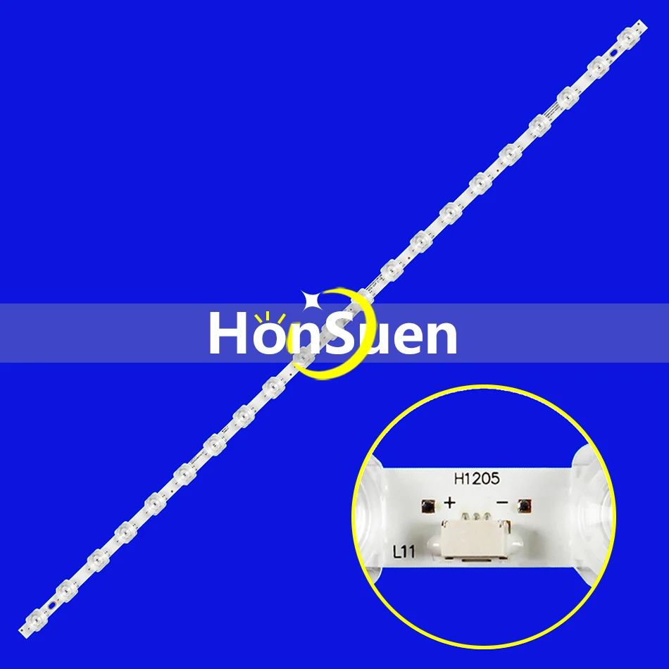 

5/10PCS 21lamps 810mm led strip for TCL 43RS520 43R5500 43S435 43F9F 43F8 21*1 43HR330M21A0 V1 4C-LB4321-HR01J 43s615 43p615 3v