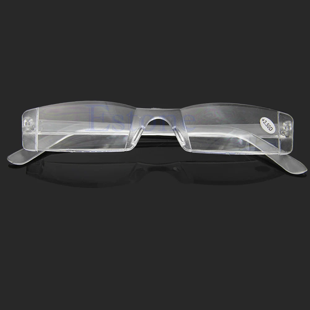 

2 шт., прозрачные очки для чтения без оправы