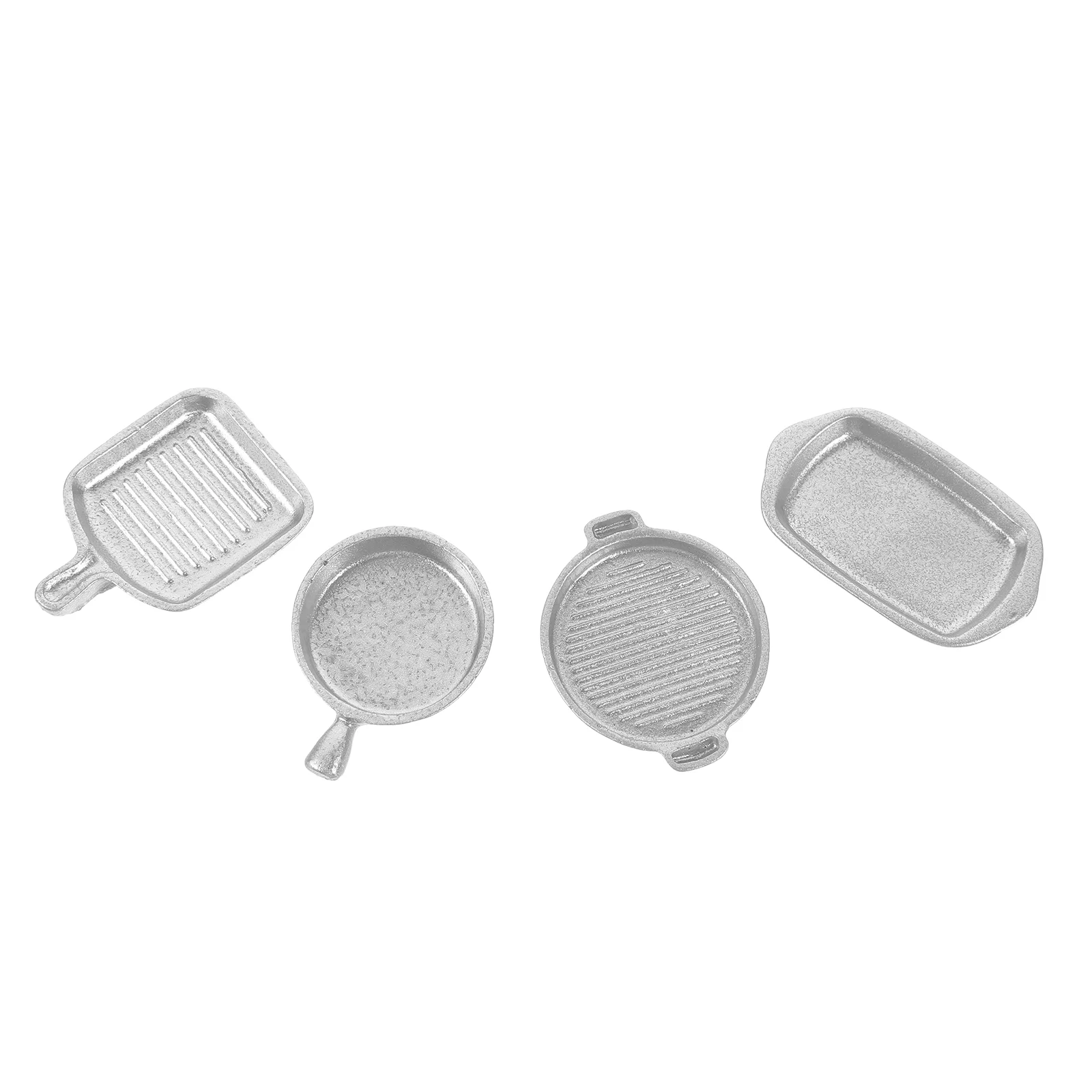 

12 Pcs Little Rag Bathroom Decorations Mini Dollhouse Cookware Resin Accessory