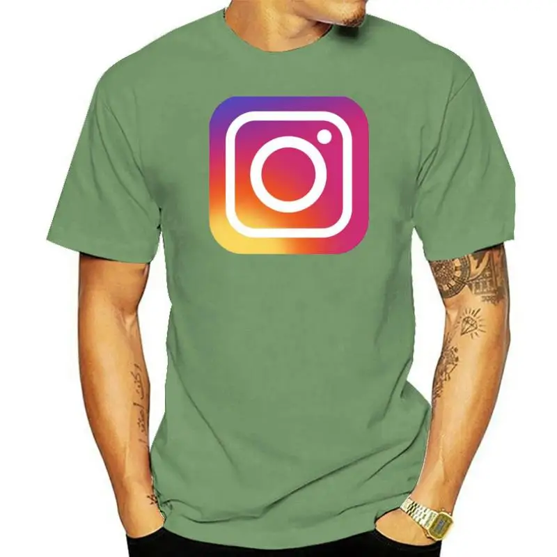 

Men tshirt New Instagram LOGO Unisex T Shirt women T-Shirt tees top