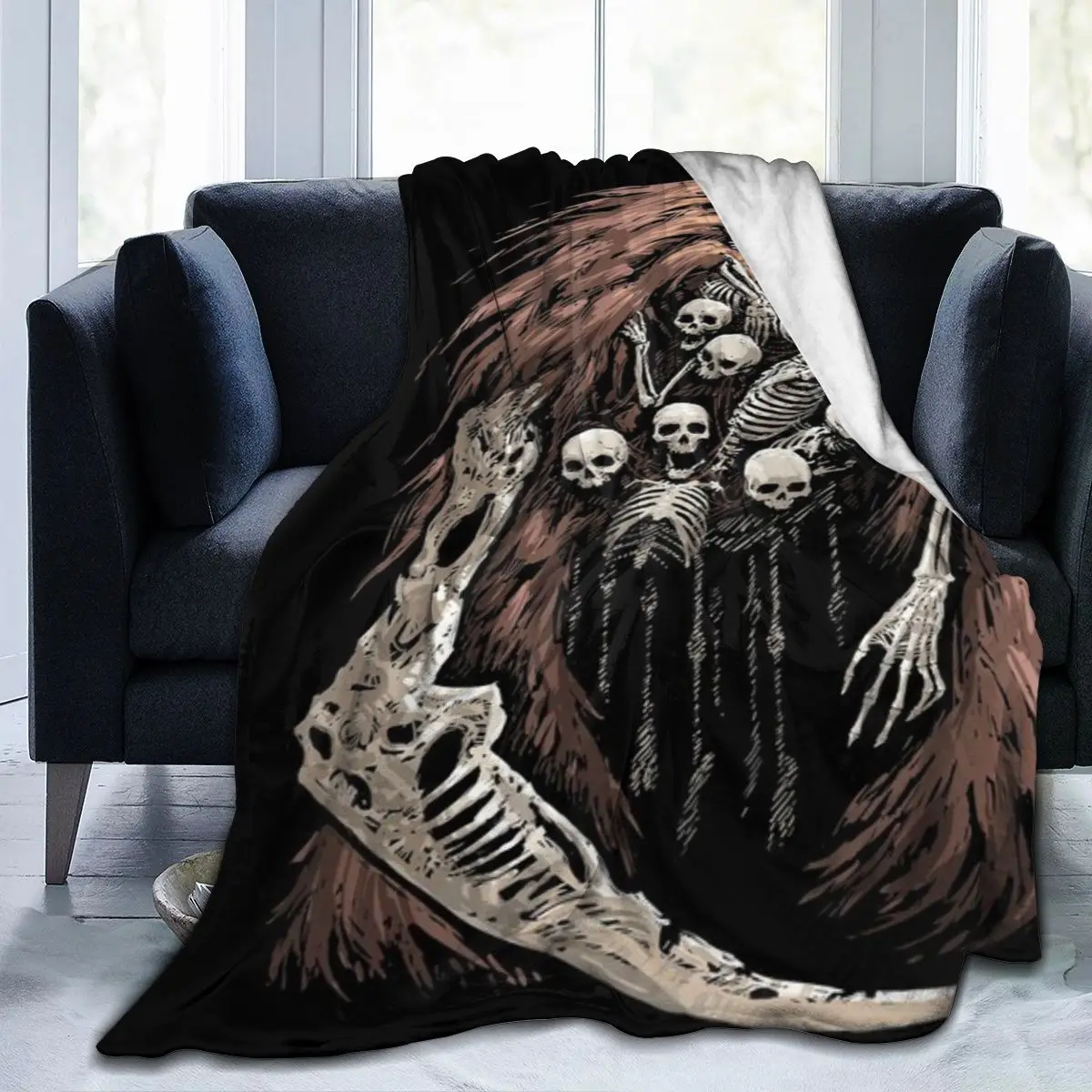 Ультрамягкое одеяло из микрофлиса The Gravelord V 2.