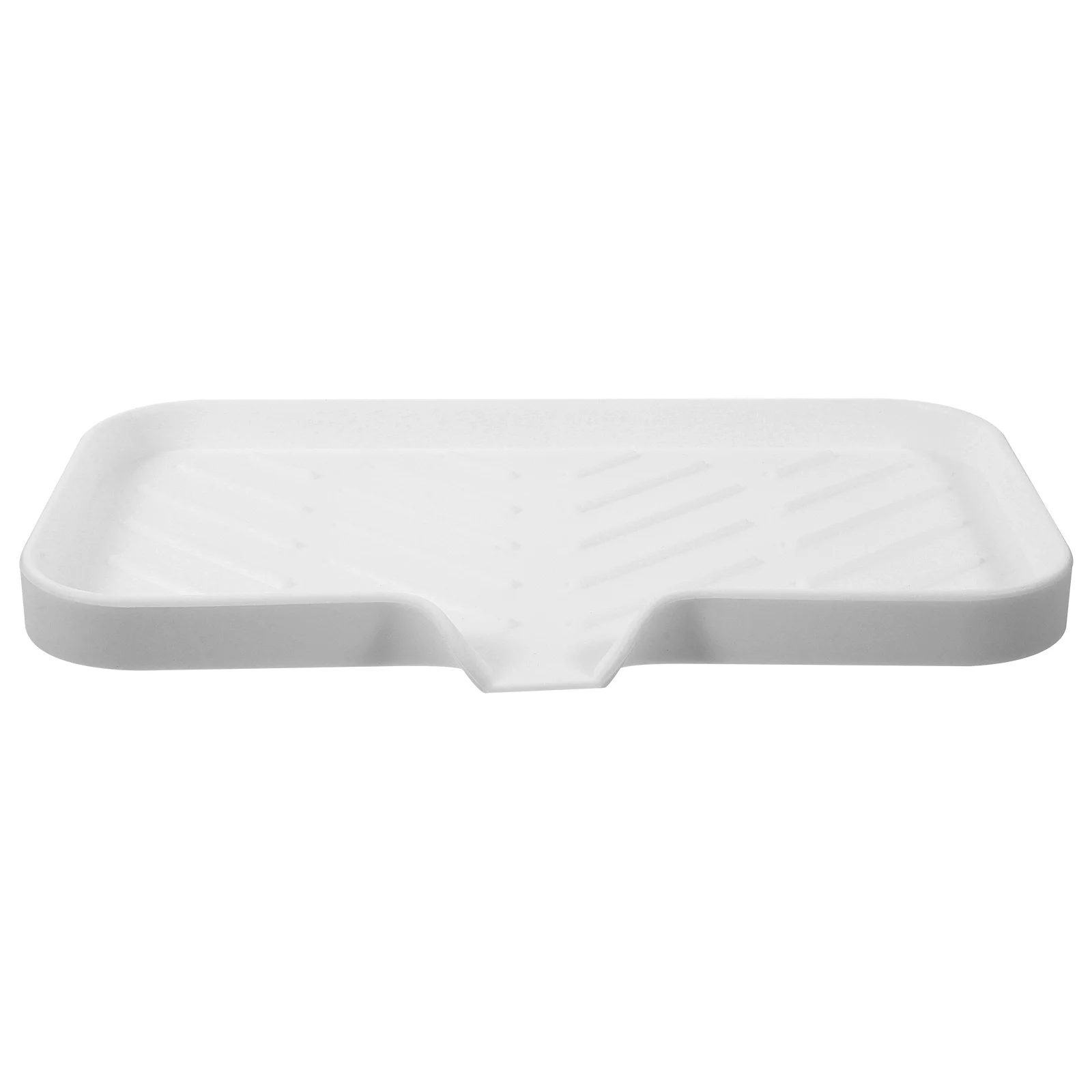 

Поднос для мыла для ванной, большой держатель для душа, силикагель, самосливающийся кухонный