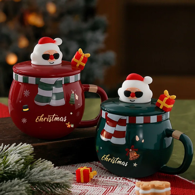 Рождественская чашка креативный ручной подарок маленькая Подарочная