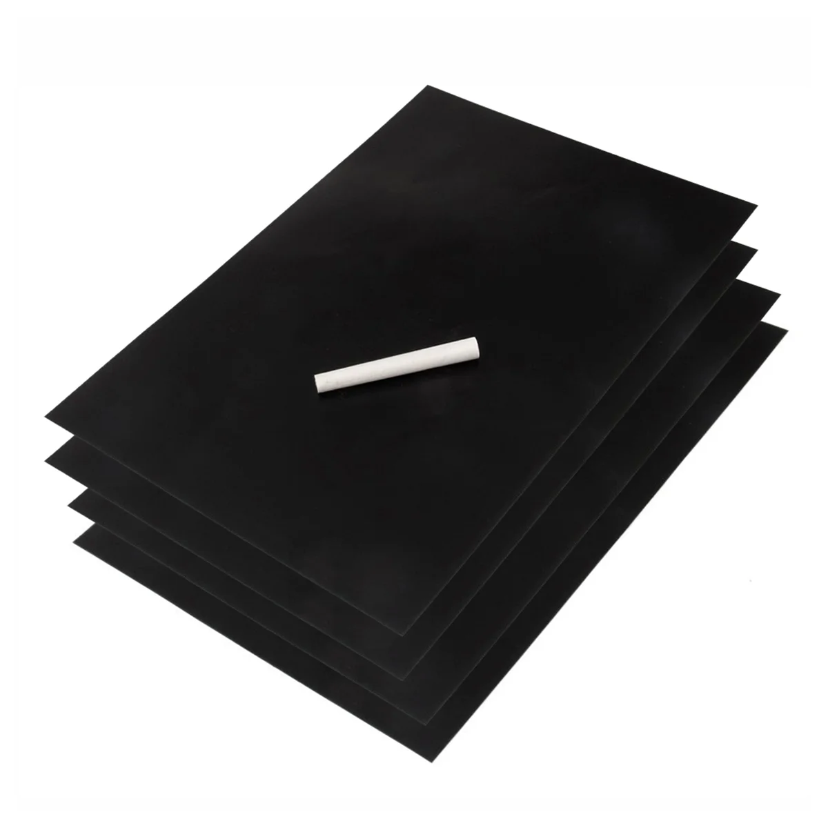 

4Pcs Black Board Stickers Practical Chalkboard Stickers Black Board Stickers for School