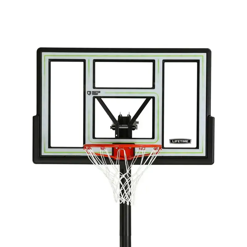 

Adjustable Portable Basketball Hoop, 90584 Mini basket Pool basketball hoop Volleyball training equipment Basketball backpack Mi