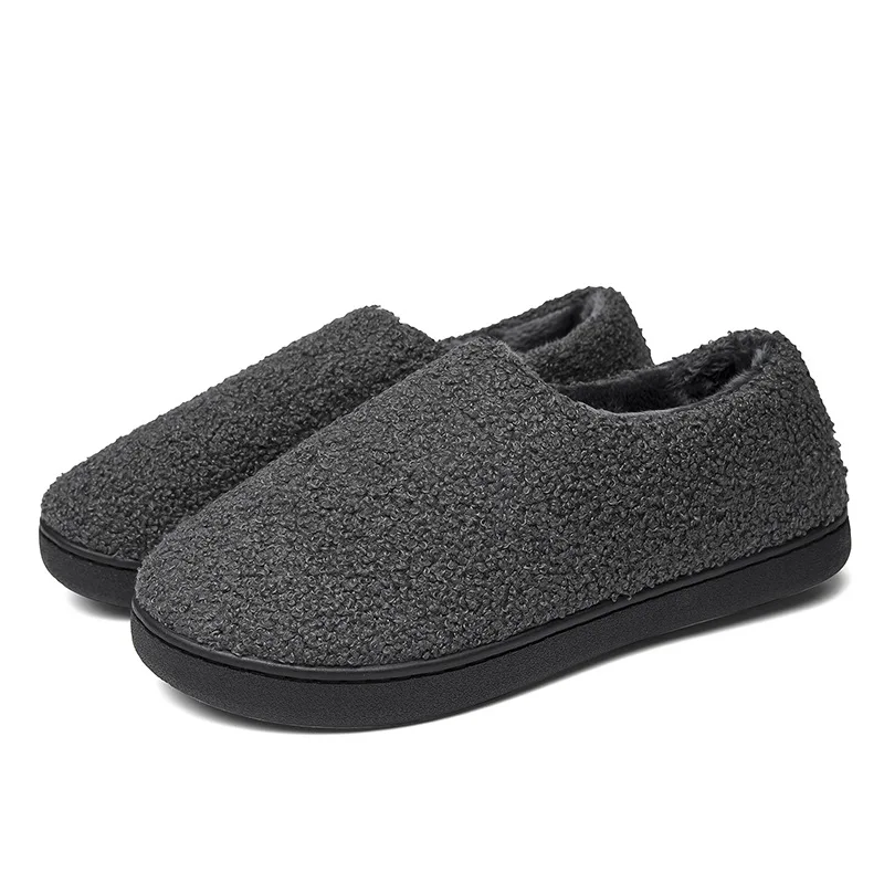 

Men's winter cotton slippers suede warm cotton slippers indoor casual foot set cotton slippers for men and women casual sneaker