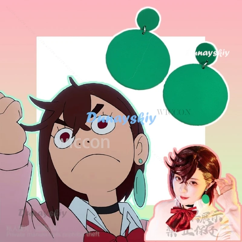 Акриловые серьги-гвоздики Momo Ayase в ассортименте