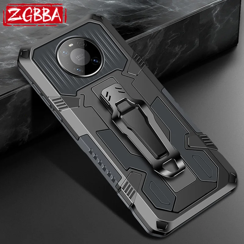 

Shockproof Bracket Phone Case For Huawei P40 Pro P30 lite E Clip Car Holder Cover For Huawei Mate 30 40 Pro Honor 20 20S 9S 9X