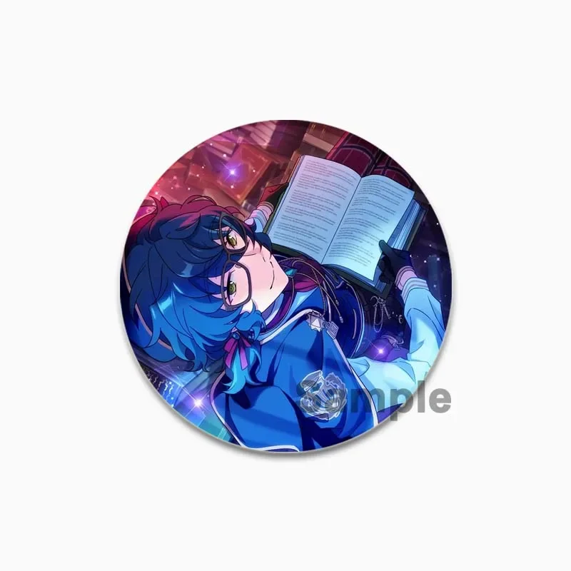 

Значок Tsumugi Aoba круглый пластиковый 32/44/58 мм