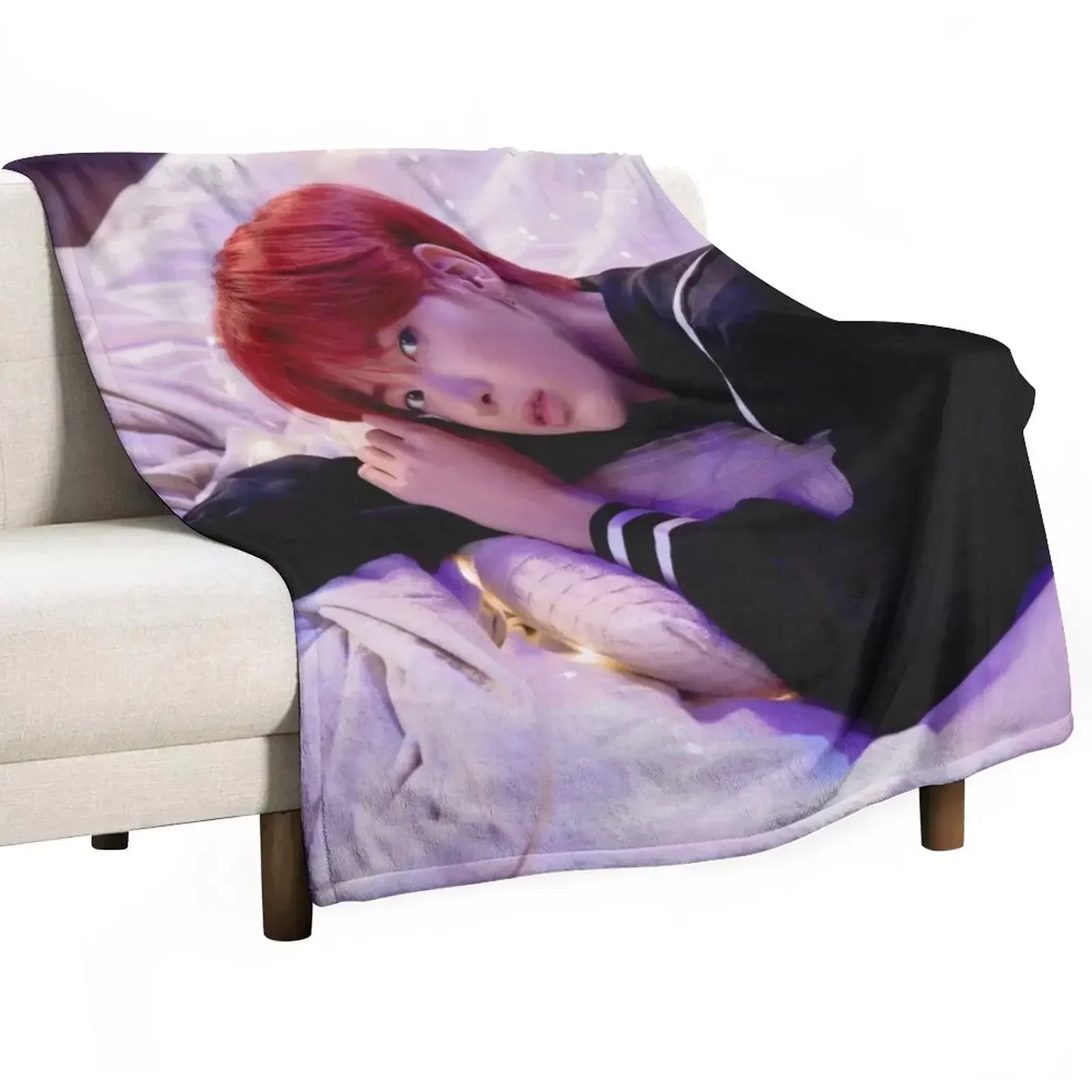 TXT CAN'T YOU SEE ME TAEHYUN Плед Путешествия Рождественские подарки Одеяла