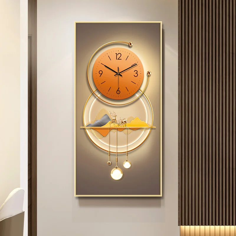 

Modern Metal Wall Clock Numbers Luxury Big Size Silent Stylish Wall Watch Personalised Quartz Simple Design Duvar Saati Decor