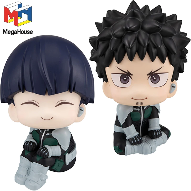 В наличии Оригинальный Mega House Look Up Soshiro Hoshina &amp Hibino Kafka Monster No. 8. Фигурка аниме кукла