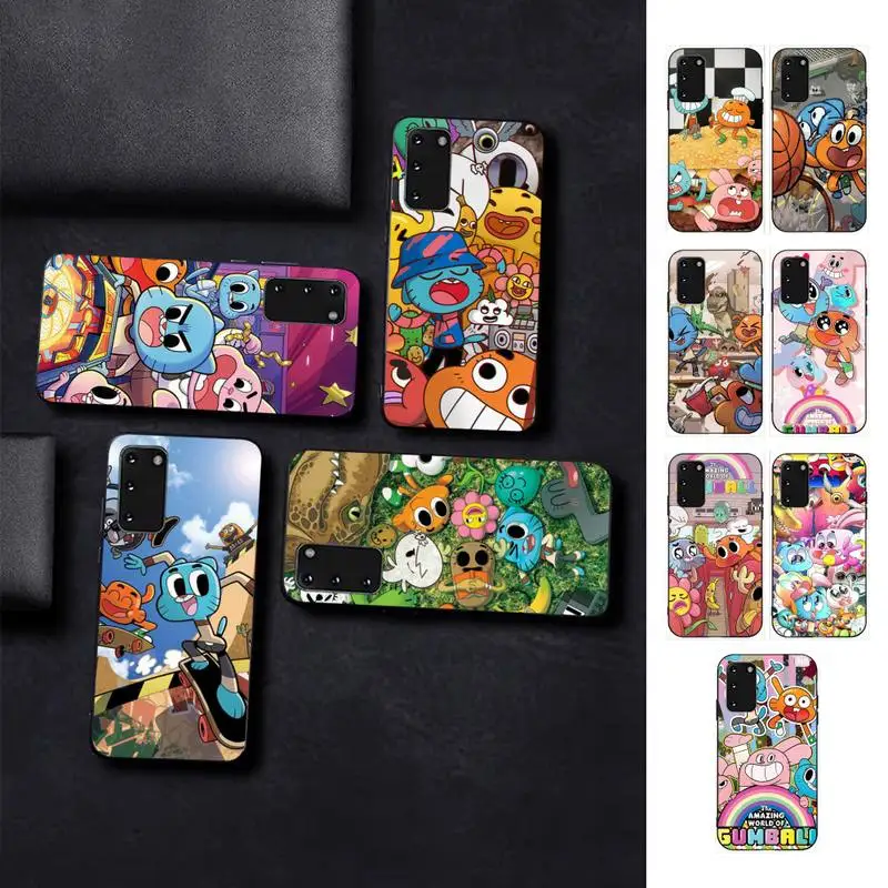 

The A-Amazing W-World of G-Gumball Phone Case For Samsung S 9 10 20 21 22 23 30 23plus lite Ultra FE S10lite Fundas