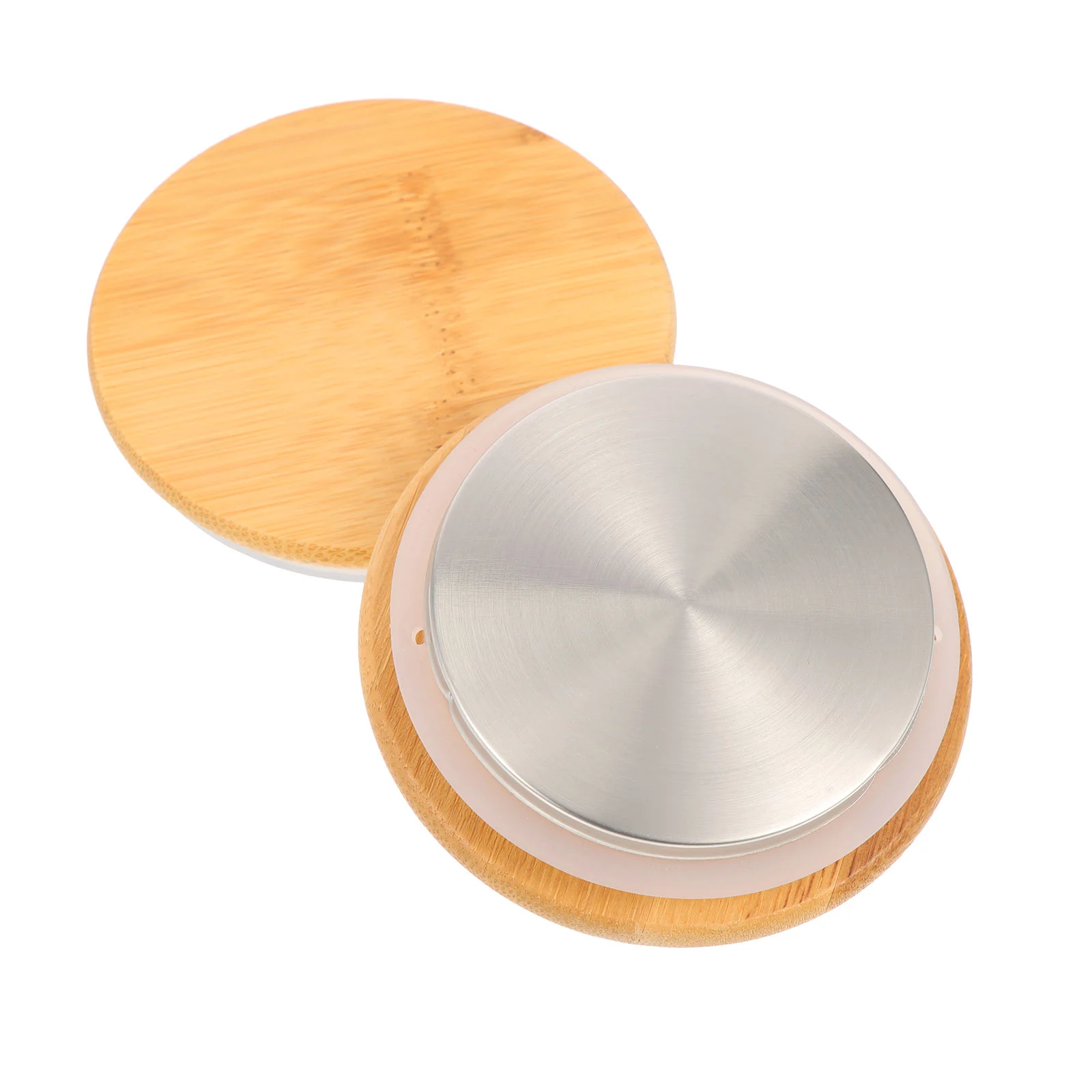 

2 Pcs Coffee Making Accessories Stainless Steel Bottle Stoppers Water Lid Machine Glass Teapot Pitcher Hot Cold