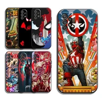 marvel spiderman phone cases for samsung galaxy s20 fe s20 lite s8 plus s9 plus s10 s10e s10 lite m11 m12 carcasa soft tpu