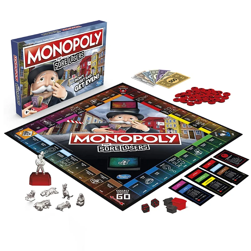 

Hasbro Monopoly Loser Series Brain Game Family Parent-Child Interaction Friends and Relatives Gathering Children's Gifts