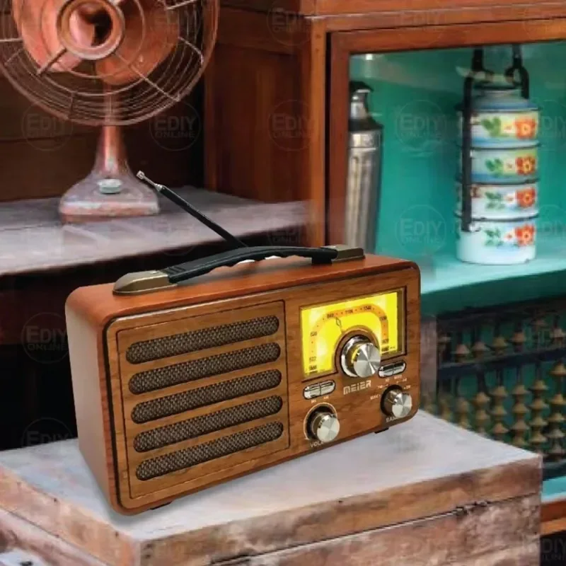 M-1912BT Винтажная радиосвязь Am Fm Sw многодиапазонная с HIFI стерео беспроводной