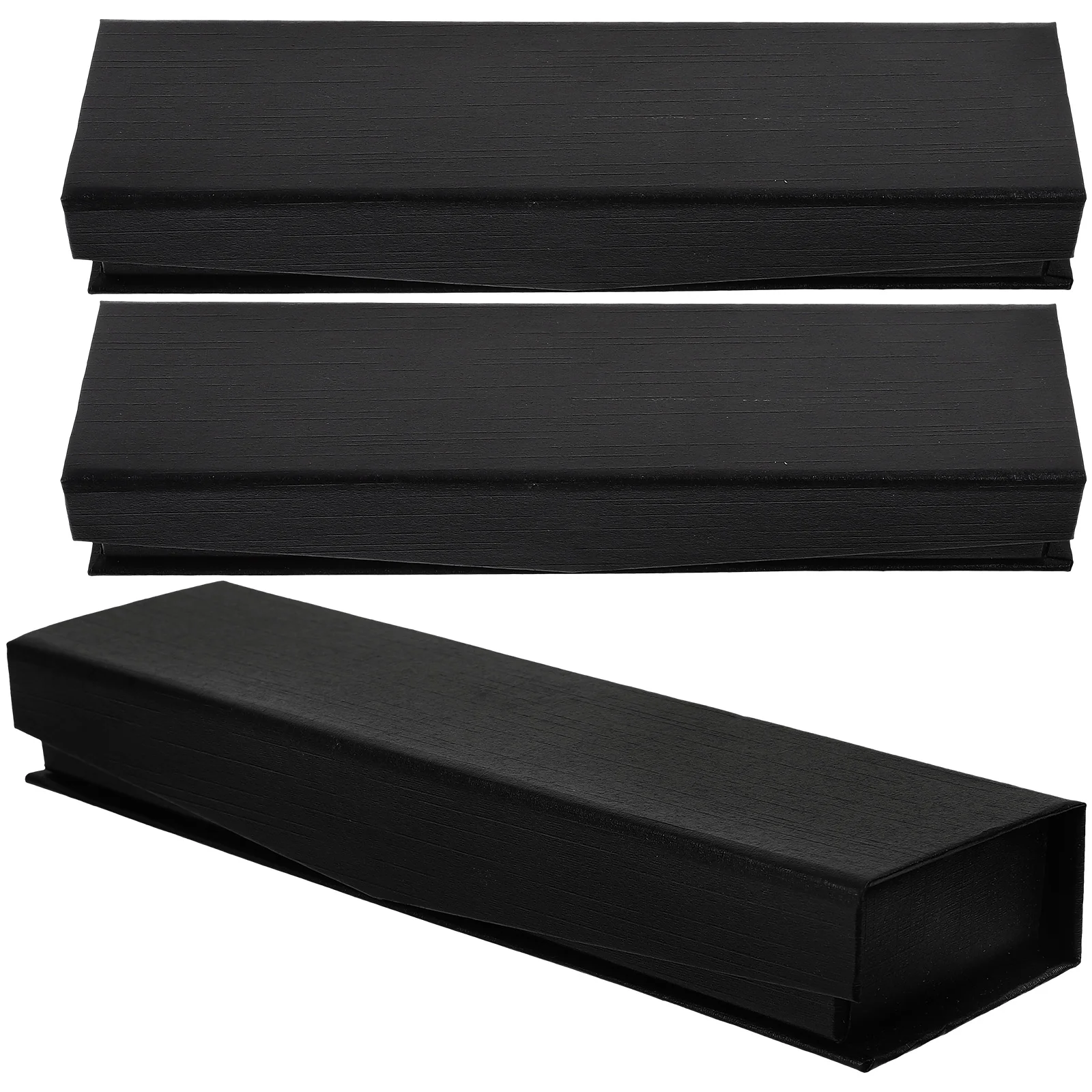 

3 Pcs Watch Display Case Cloth Pen Pouch Single Gift Box Small Holder Container