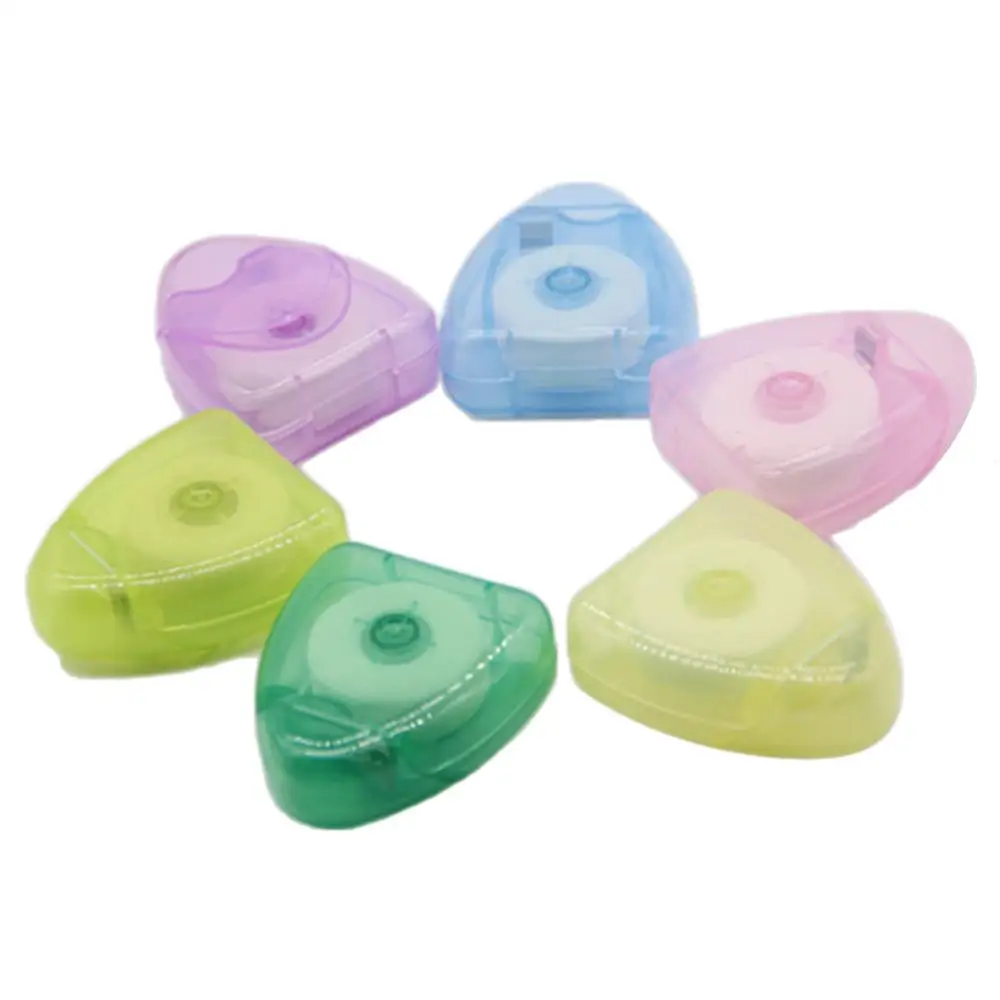 

50m Portable Floss Oral Care Tooth Cleaner With Box Practical Health Hygiene Supplies Oral Care Color Randomly