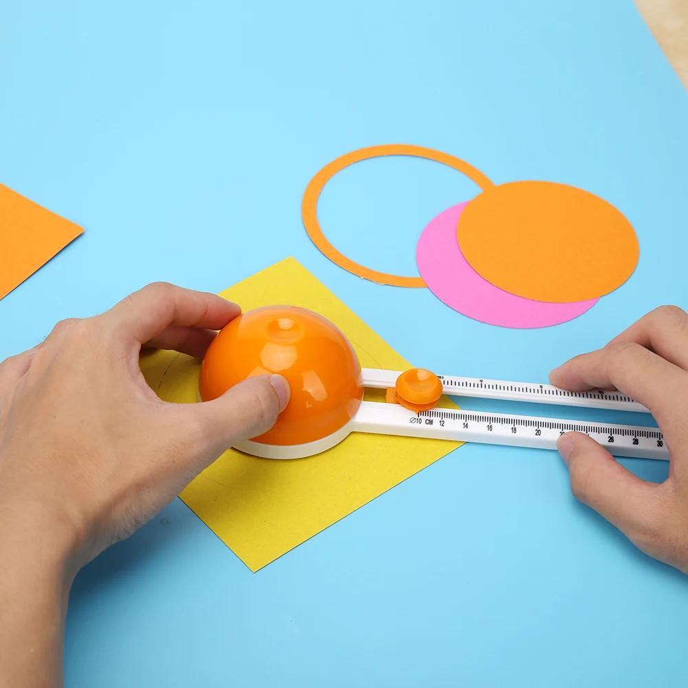 Круглый нож для резки лоскутный Компас Скрапбукинг карточки резаки бумаги