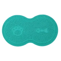 2022jmt pet dog puppy cat feeding mat pad cute cloud shape silicone dish bowl food feed placement pet accessories dropship
