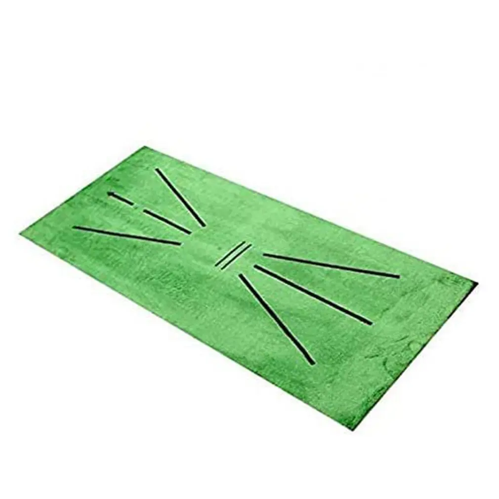 

Golf Swing Mat Hitting Batting Direction Mark Trace Indoor Home Golf Swing Training Pad Practice Ball
