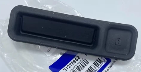 31278952, оригинальная кнопка переключения багажника, ручка багажного отделения, резиновый коврик, кобура для переключателя для Volvo S60 S60L V40 V60 2011-2020