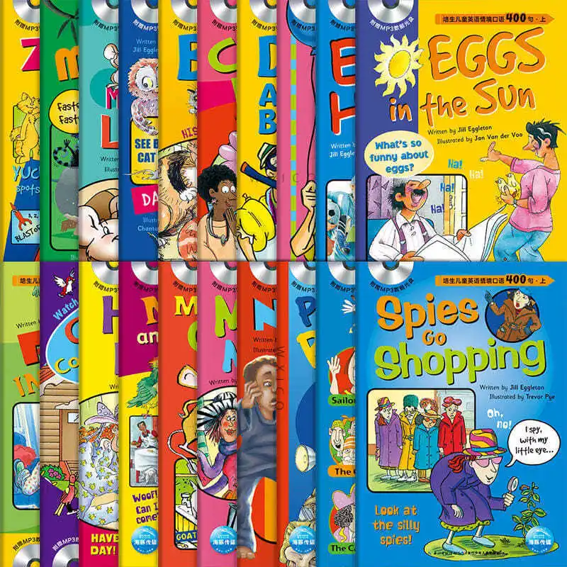 Pearson Children's English Situational Oral 400 Sentences Volume 1 Volume 2 A full set of children's oral daily communication