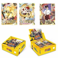 naruto edition anime figures hero card uzumaki uchiha sasuke character card collection bronzing barrage flash cards boy gifts