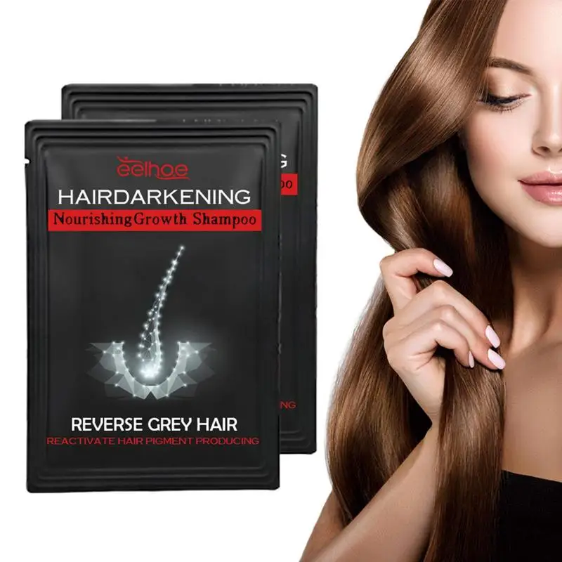 Dye Permanent Black Hair Dye Shampoo For Woman Brown Hair Dyeing Gray Hair Covering Removal
