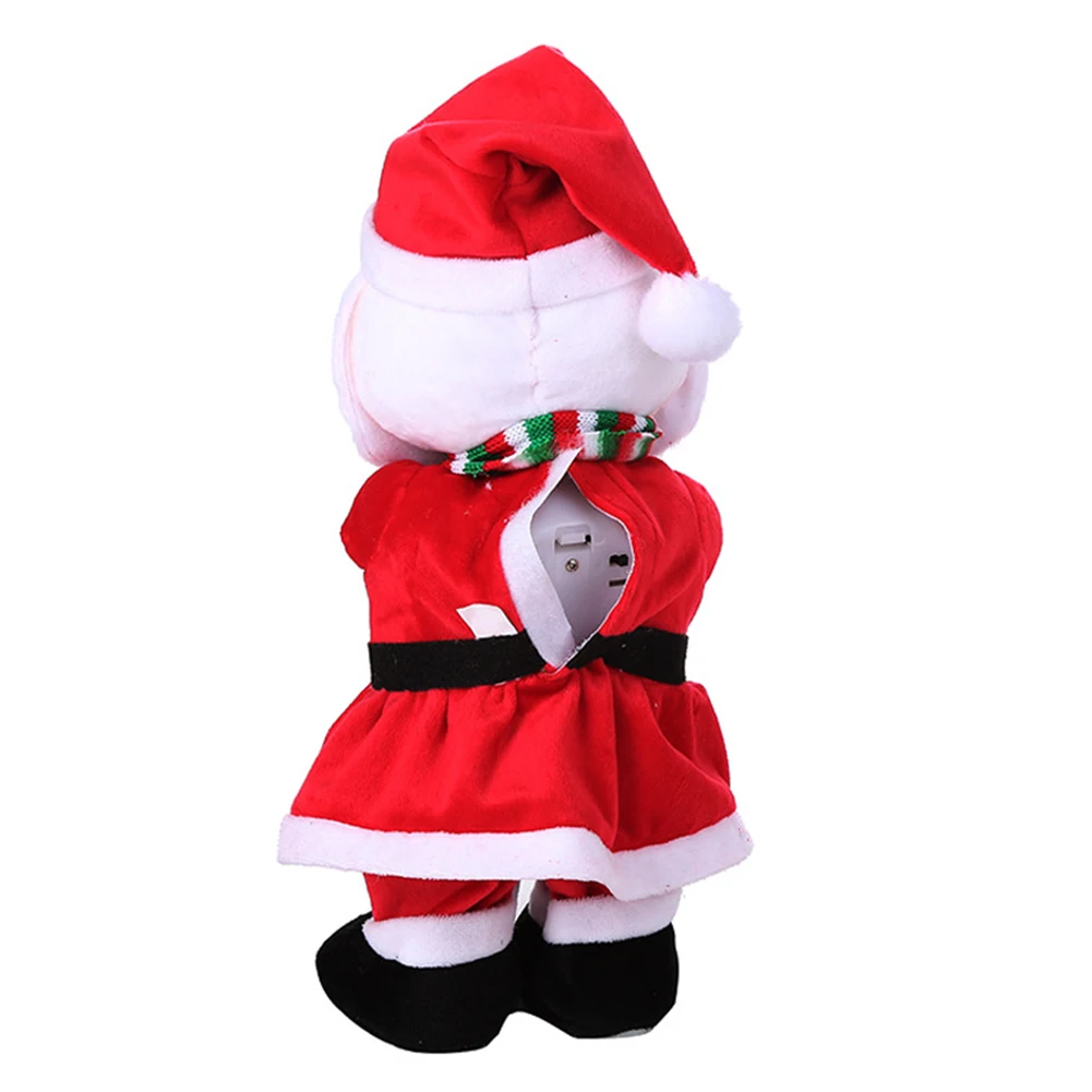 

Christmas Singing Dancing Plush Toy Long Battery Life Interactive Singing Dancing Toy Perfect Christmas Gift for Kids