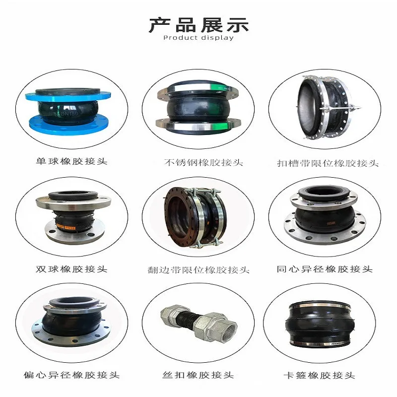 Односферическое гибкое резиновое мягкое соединение типа KXT/RFJD