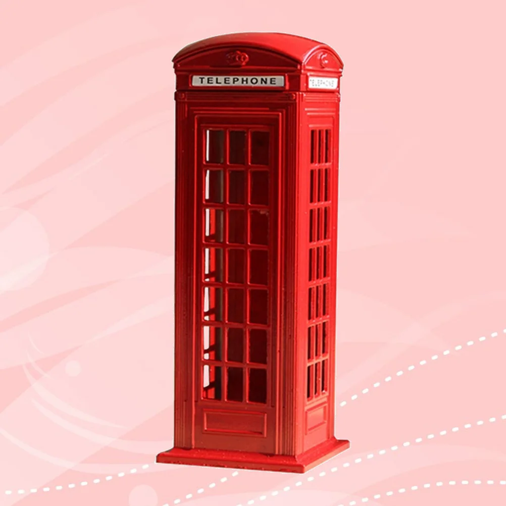 

Bank Boxpiggy Money Telephone Booth Vintage London Saving Retro Pot Metal Safe Mailbox Pillar British Jarbanks Postal Christmas