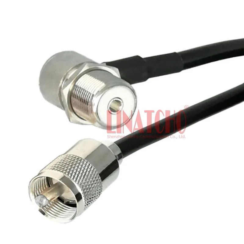 5 Meters SYWV-50-5 UHF PL259 Male to SO239 Female Connector FT-100DR FT1907 FT1807 TM-271 Car Radio Antenna Cable
