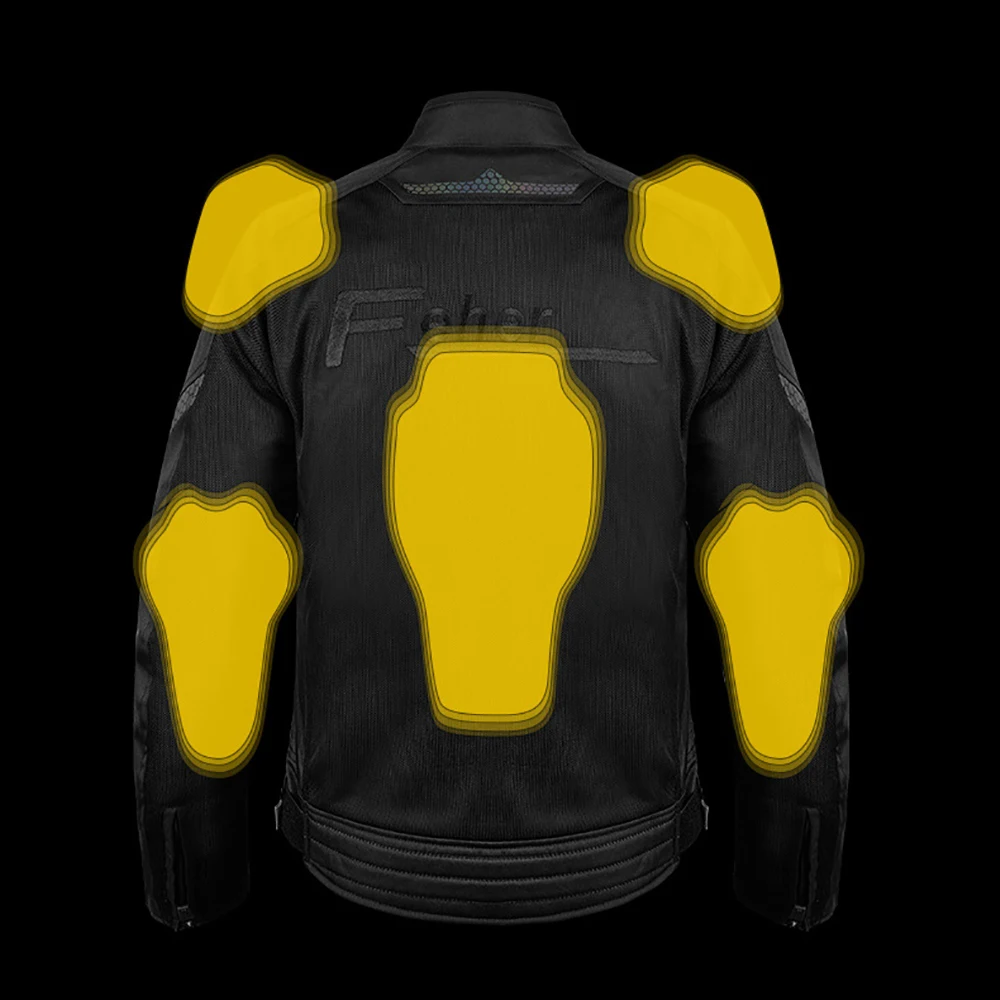 FEHER мотоциклетная куртка дышащая для верховой езды на открытом воздухе