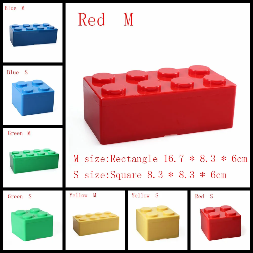 Новый креативный ящик для хранения Vanzlife строительный блок пластиковая
