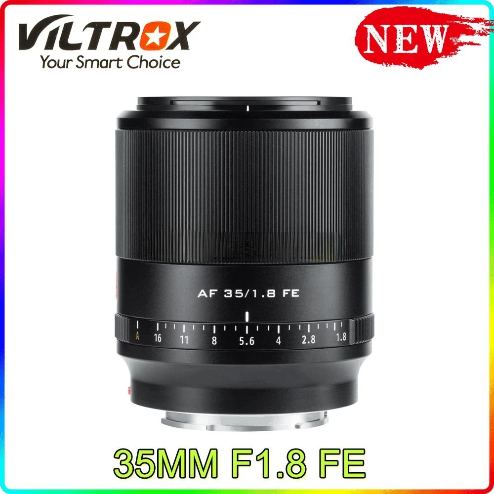 

VILTROX 35 мм F1.8 полная Рамка STM Автофокус Большая диафрагма широкоугольный объектив для камеры Sony E FE A6000 A6300 A7II A7RII A7RIII