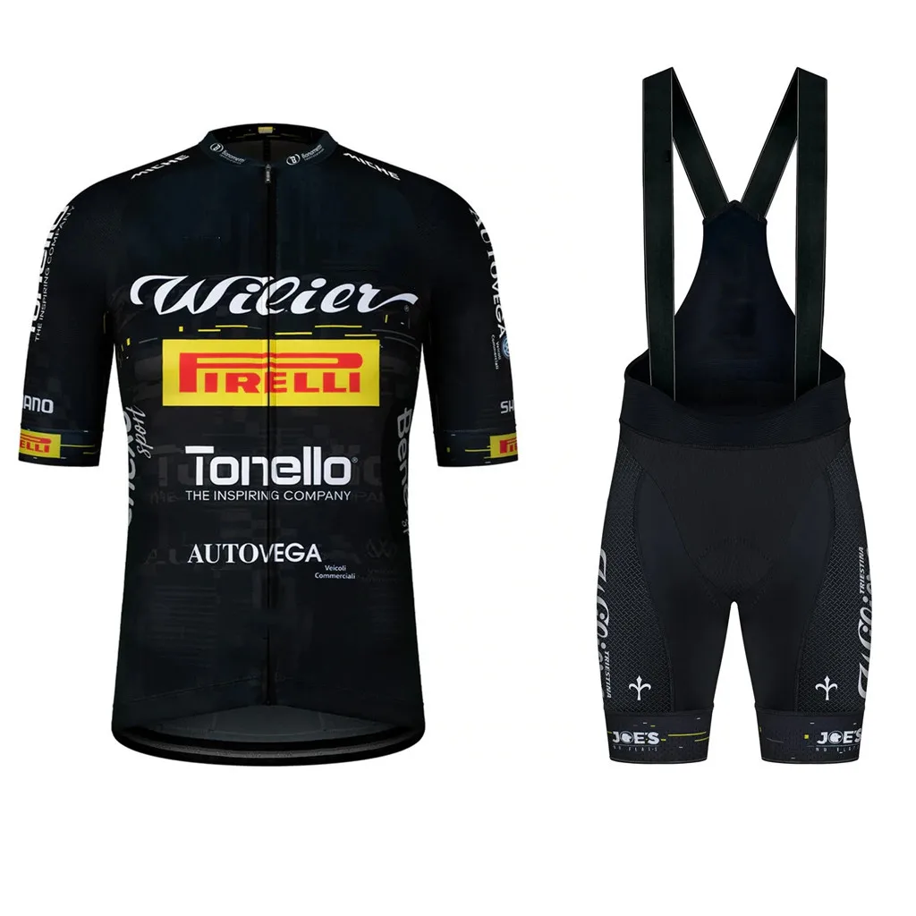 

2022 Wilier Racing Team Cycling Set Summer Short Sleeve Men's Outdoor Road Cycling Sports Suit Bike Mtb ciclismo masculino