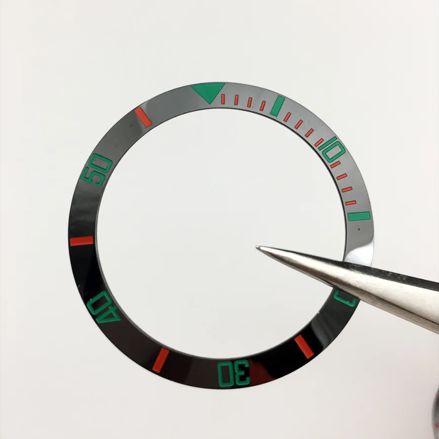 Watch Accessories 38MM Watch Bezel Insert Ceramic Bezel Dial Scale Outer Ring Bezel Outer Diameter 38MM Watch Accessories