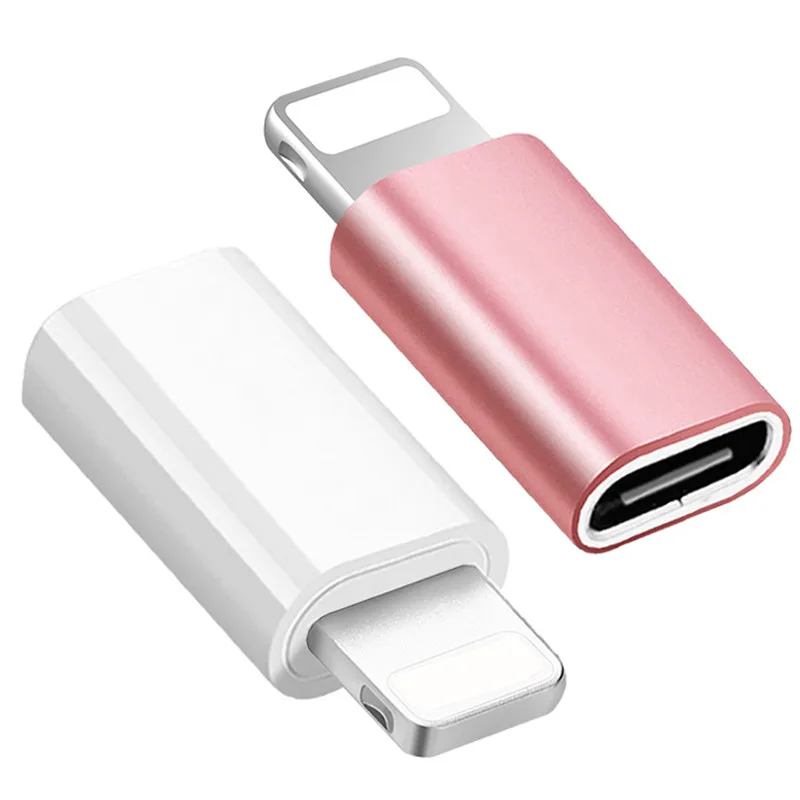 

Mini Usb Type C To Lightning Charging Adapter for IPhone 13 Pro Max 12 Mini 14 XS XR Usbc Male To Ios 8pin Female Otg Converter