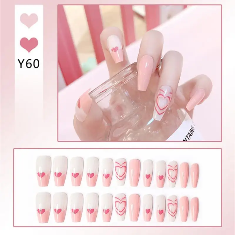 

Nail Enhancement Patch One Second Wearable Nail Patch Pure Desire Gradual Gradient Simple And Magnificent Nail Art Stickers