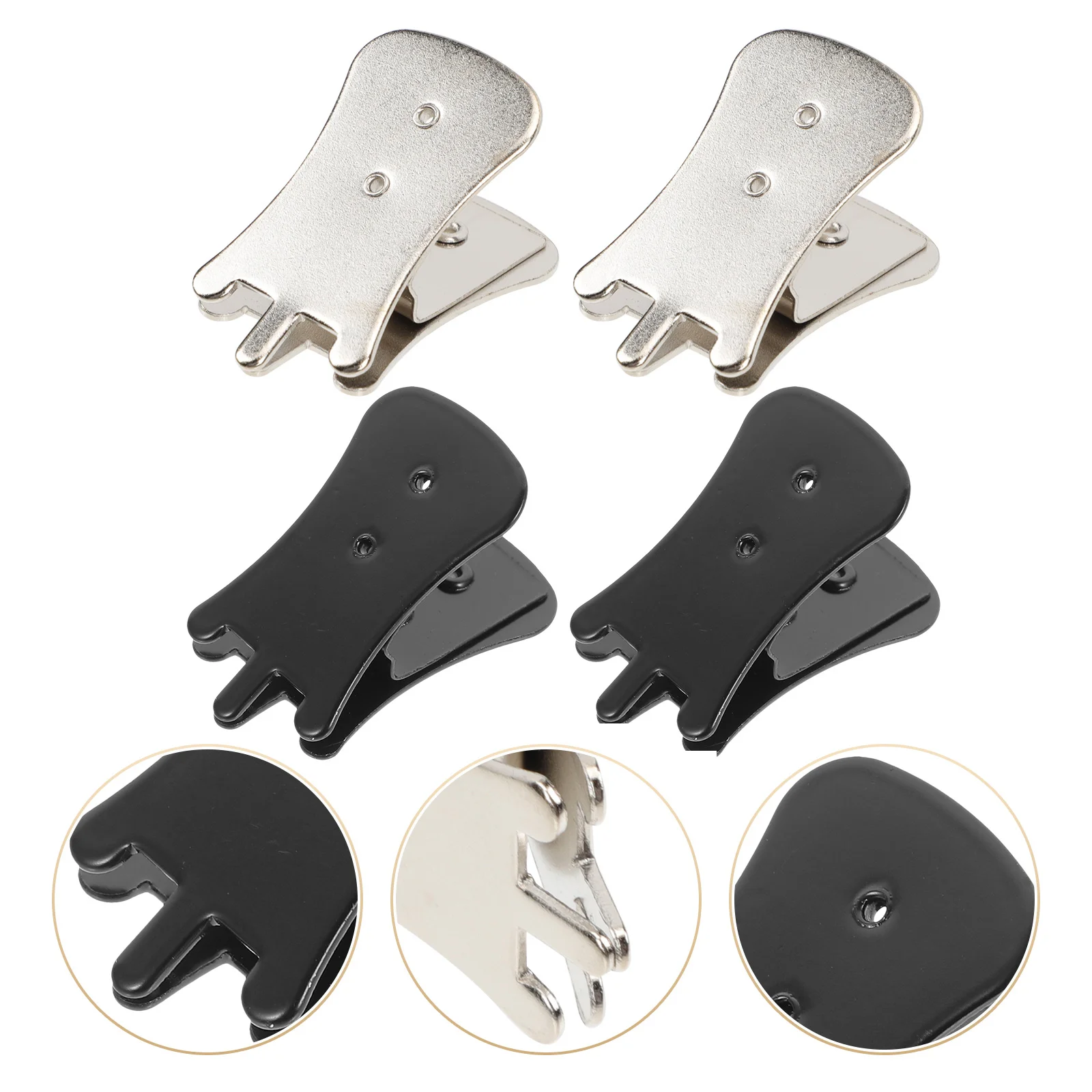 4 шт. Huqin Mute Erhu Практические инструменты Аксессуары из оцинкованной стали для игры