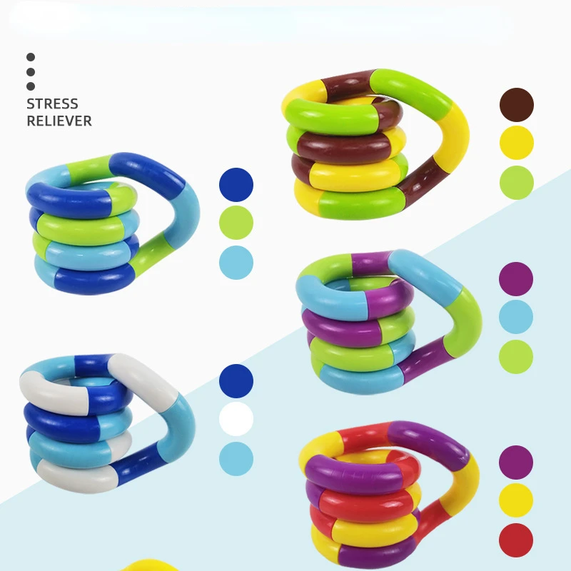 

Витое кольцо Волшебная фигурка Волшебный Трюк Веревка креативная самодельная обмотка Досуг образование снятие стресса для детей Рождественская игрушка случайная отправка