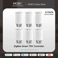 MOES ZigBee3.0 TRV  термостат для радиаторов