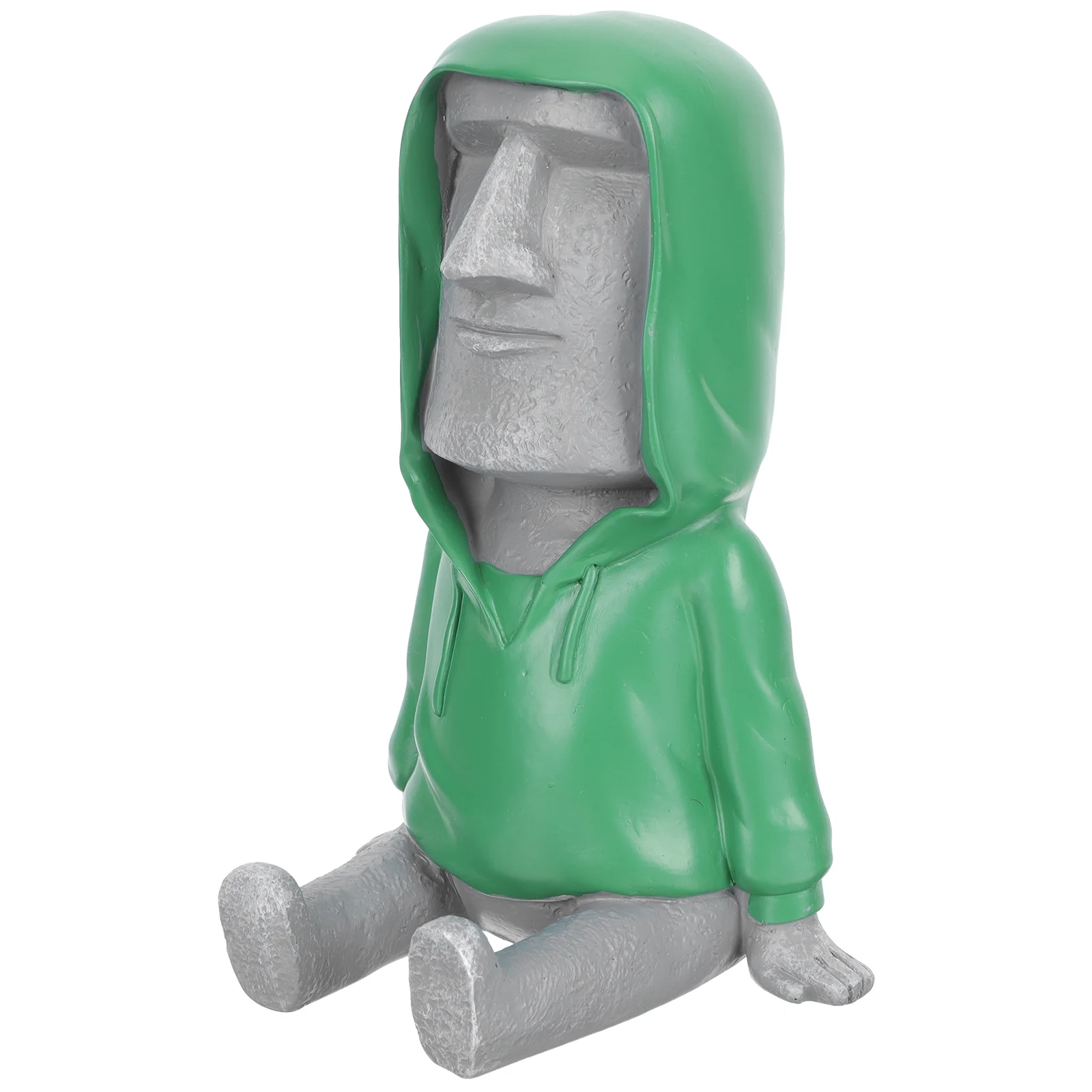 

Island Easter Moai Statue Statues Sculpture Home Resin Figurines Decor Head Monolith Ornaments Garden Figures Heads Replicas