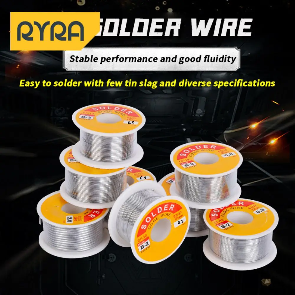 

Lead Solder Wire Welding Wire Soldering Tin Wire Rosin Core With Lead Tin Wire Low Melt Solder Disposable Lighter Solder Tool