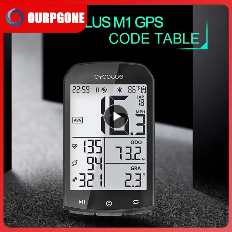 

Cycling Computer Wireless Speedometer 1100mah Bluetooth Tracker Waterproof Road Bike MTB Bicycle Cycling Odometer IPX6 2.9 In