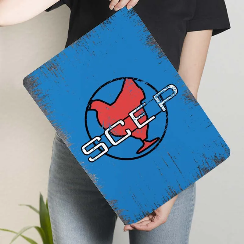 SCEP OSS 117 текстовый художественный металлический плакат украшение для спальни